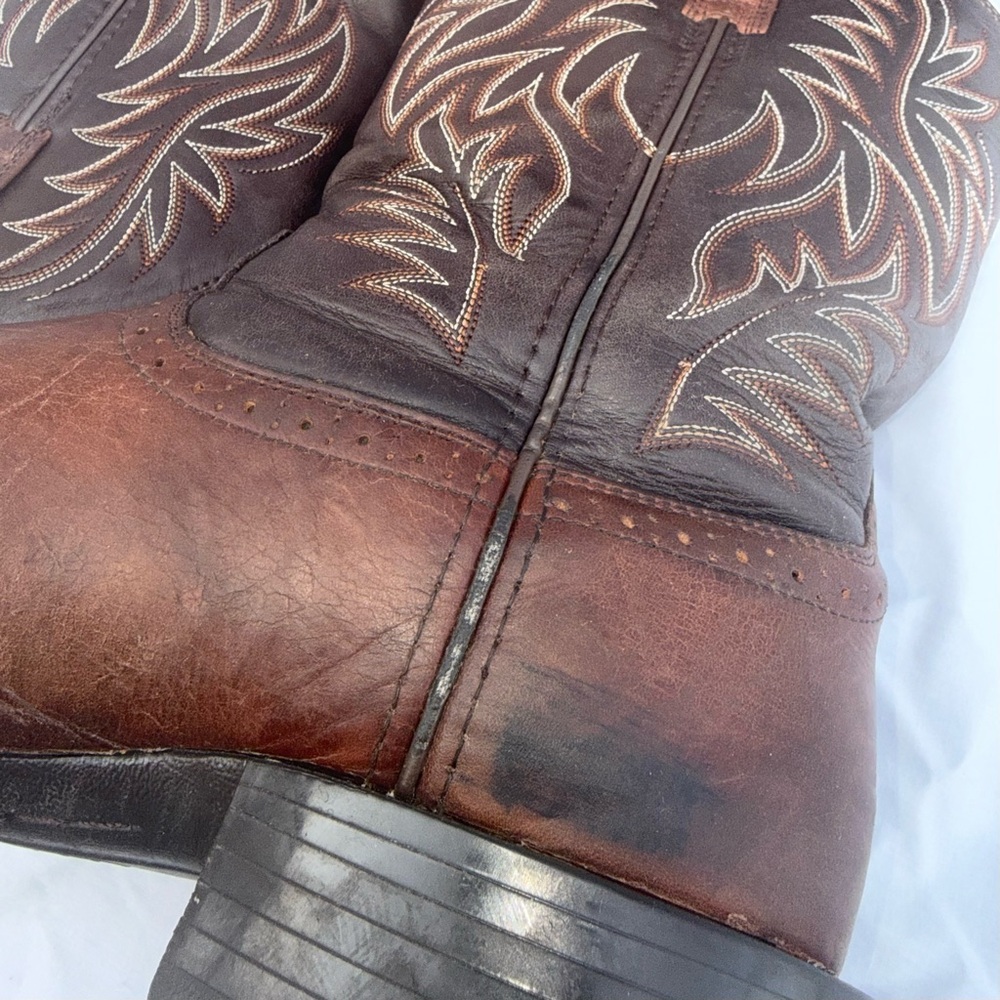 Ariat Sport Wide Square Toe Western Cowboy Boot 10035996 Men’s 11.5 - Picture 8 of 13